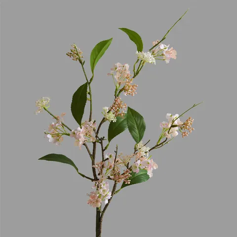 Artificial Silk Flower Single Stem Fake Plant Modern Minimalist Home Decor Living Room Floral Arrangement Ornament