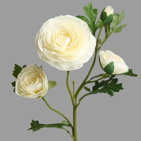 Artificial Silk Flowers Lotus Bouquet European Minimalist Fake Flowers For Home Living Room Indoor Soft Decor