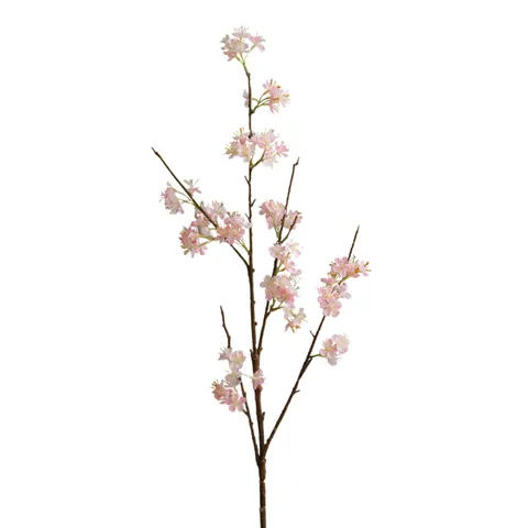 Artificial Single Branch Exquisite Snow Ball Silk Flower Home Living Room Dining Room Table Decor Fake Flower Ornament