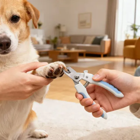 Pet Nail Clipper Stainless Steel Cat Dog Nail Grooming Tool With Safety Guard Spring Ergonomic Handle Pet Supplies