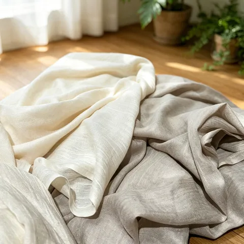 Women Lightweight Cotton Linen Beach Shawl Solid Color Sun Protection Vacation Long Scarf Fashion Casual Daily Wrap
