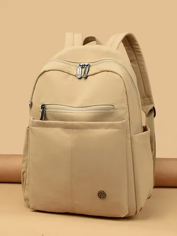 Zaino Casual in Tessuto Oxford Leggero Viaggio Zainetto Scolastico Grande Capacità Impermeabile Daypack per Donne Uomini