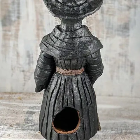 Incensario de Médico de la Peste Gótico de Resina Figura Sr. Cuervo Halloween Terror Misterioso Decoración Hogar Aromaterapia