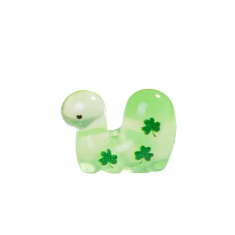 Ornamenti Miniatura in Resina di Piccolo Dinosauro Stampato Luminoso Simpatici Accessori per Artigianato Fai da Te di Animali Cartoon per Decorazione Casa