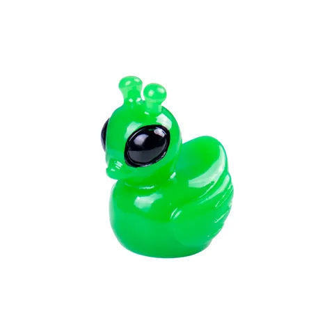 Mini Figura de Pato Alienígena de Resina Adorno de Micro Paisaje Lindo Decoración de Escritorio de Coche Accesorios de Manualidades