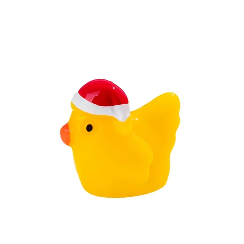 Mini Statuetta di Pollo in Resina Simpatico Animale Micro Paesaggio Ornamentale Accessori Fai da Te