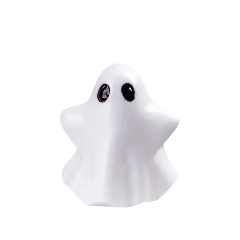 Halloween Fantasma Galleggiante Resina Ornamento Da Scrivania Carino Micro Paesaggio DIY Miniatura Statuetta Artigianato Festa Decorazione Accessori