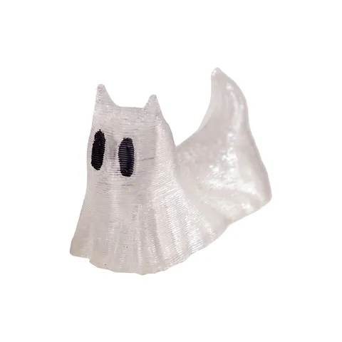 Mini Figure di Famiglia Fantasma di Halloween Luminose in Resina Accessori Fai da Te