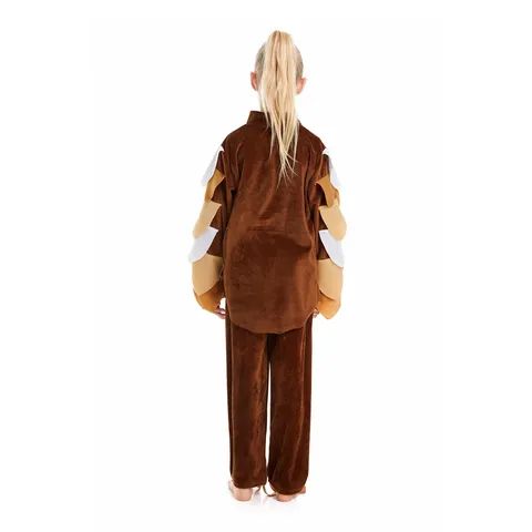 Niños Halloween Cosplay Búho Animal Disfraz Niños Fiesta Rendimiento Traje Poliéster Ropa
