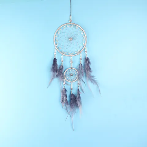 Indian Feather Handmade Dream Catcher Hanging Ornament Classical Style Wall Decor For Bedroom Home Living Room Decoration