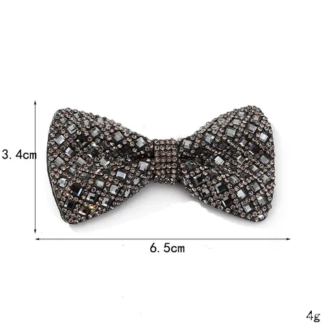 Exquisit Strass Seestern Schleife Blume Accessoires Mode Schmuck Kopfbedeckung Bekleidung Strass-Verzierung