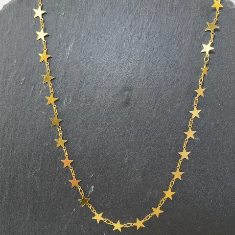 Catena in Rame a Stella a Cinque Punte Accessori per Gioielli Fai da Te Catena a Maglie di Stella Metallica per Artigianato Orecchini Forcine