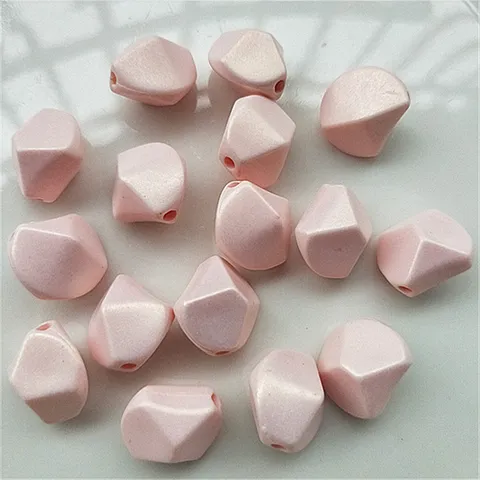 Cuentas Sueltas de Acrílico con Rombo Irregular Efecto Sirena DIY Fabricación de Joyas Para Collares Pulseras Pendientes