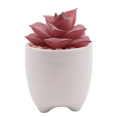 Ins Style Artificial Succulent Potted Plant Simulation Greenery Fake Flower Desktop Home Office Table Decoration