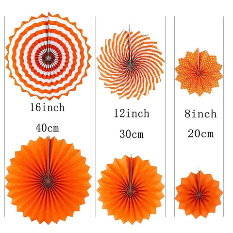 Halloween Fiori di Ventaglio di Carta 3D Pipistrello Adesivi Murali Ghirlanda Sospesa Decorazioni per Feste Finestra Soffitto Decorazione Set
