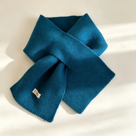 Donna Inverno Tinta Unita Lavorato a Maglia Incrociato Sciarpa Coreano Minimalista Caldo Protezione Collo Moda Sciarpa Accessori Tempo Freddo
