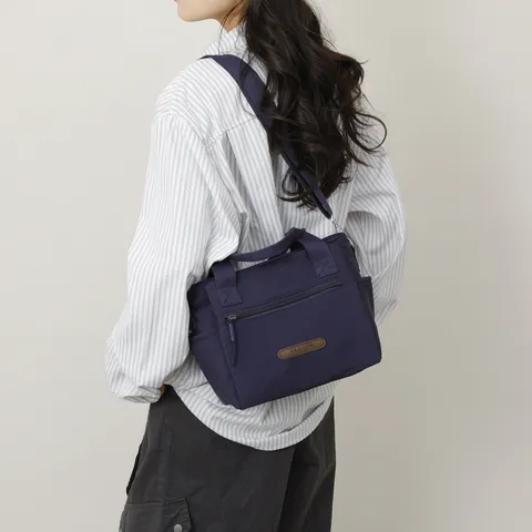 Women Casual Nylon Shoulder Bag Large Capacity Lightweight Commuter Crossbody Handbag Daily Shopping Bag