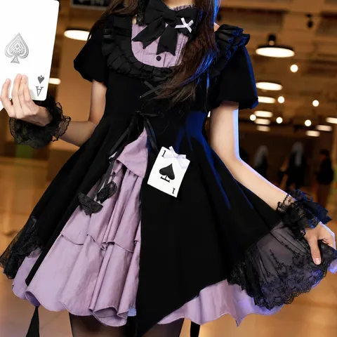 Gothic Lolita Lace Ruffled Wrist Cuffs Women Dark Style Mesh Arm Sleeves Elegant Party Gothic Accessories