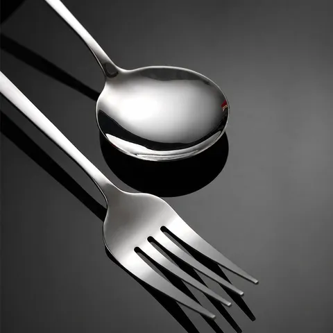 Roestvrij Staal Portugeese Stijl Steak Mes Vork Lepel Bestekset Modern Minimalistisch Servies Keuken Eetgerei