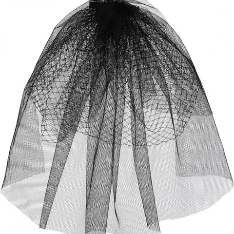 European American Bridal Plaid Birdcage Veil Wedding Veil With Comb Short Net Mesh Hair Accessory For Bride Women Party