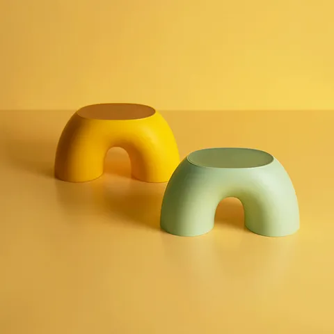 Kinder Plastik Tritthocker Regenbogen Antirutsch Kleinkind Fußbank Süße Badezimmer Hocker Kinder Heimtextilien