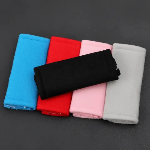 Universal Car Door Handle Cover Plush Soft Interior Roof Grab Handle Protective Sleeve Car Interior Accessories Decor
