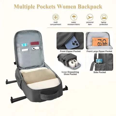 Große Kapazität Reise Rucksack Multifunktional Wasserdicht Business Laptop Rucksack Für Frauen Und Männer Lässiger Daypack
