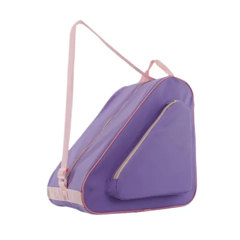 Portable Triangle Roller Skate Bag Single Shoulder Speed Skating Backpack Ice Skates Storage Bag Sports Backpack