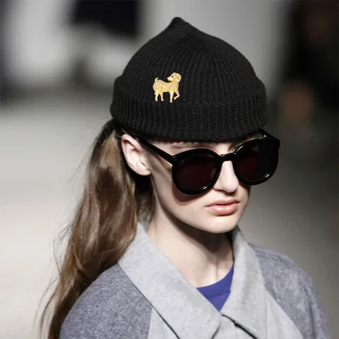 Korean Style Men Women Alloy Zodiac Sheep Brooch Vintage Electroplated Fashion Animal Corsage Suit Clothing Jewelry Gift