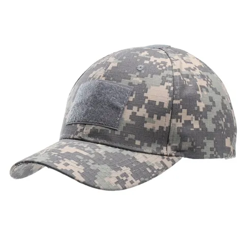 Tactical Digital Camouflage Baseball Cap Men Women Outdoor Sports Sun Protection Adjustable Visor Hat