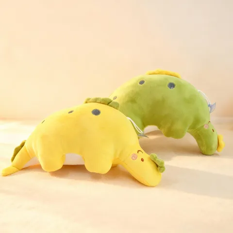 Soft Bubble Dragon Plush Toy Cartoon Stuffed Animal Doll Cute Hugging Pillow Cushion Fluffy Home Decor