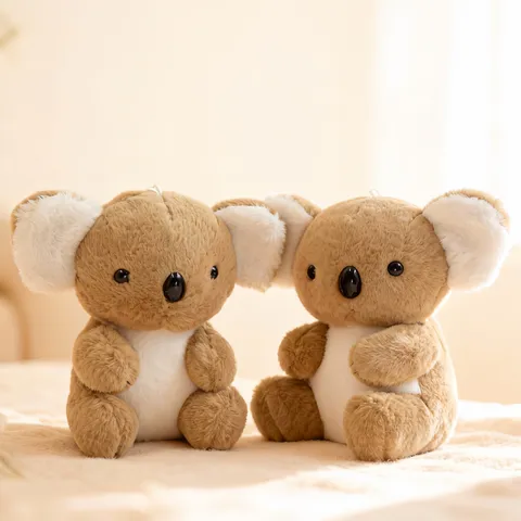 Creative Animal Koala Cartoon Plush Toy Cute Stuffed Doll Soft Ragdoll Foreign Trade Wholesale Kids Companion Toy