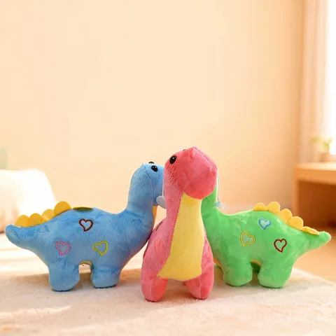 Cute Cartoon Dinosaur Plush Toy Stuffed Animal Soft Doll Kids Companion Pillow