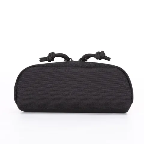 Outdoor Tactical Nylon Hard Shell Sunglasses Case Molle System Protective Eyewear Pouch Portable Zipper Glasses Storage Bag