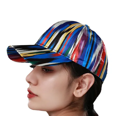 Berretto da Baseball Unisex Stile Etnico Fantasia Atlas Vintage Stampato Geometrico Protezione Solare Sport All'aperto Cappello Regolabile