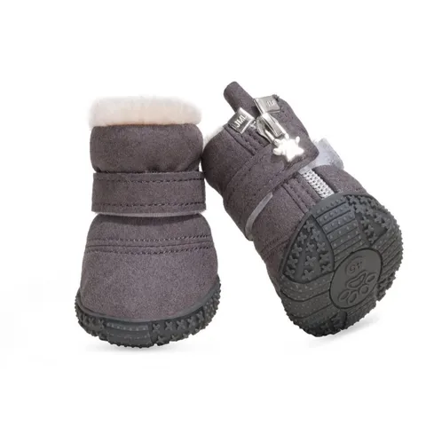 Stivaletti da Neve per Cani Caldi Foderati in Pile Suola Antiscivolo Scarpe per Animali Domestici Inverno