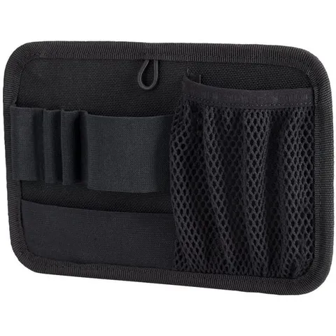 Panneau d'Insertion Molle Tactique en Nylon Organisateur d'Équipement EDC avec Dos Velcro pour Gilet Sac à Dos Accessoire d'Extérieur