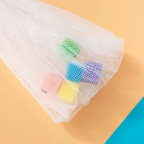 Japanese Pull-Ring Sponge Foaming Net Mesh Facial Cleansing Soap Bubble Maker Portable Bath Body Cleaning Tool