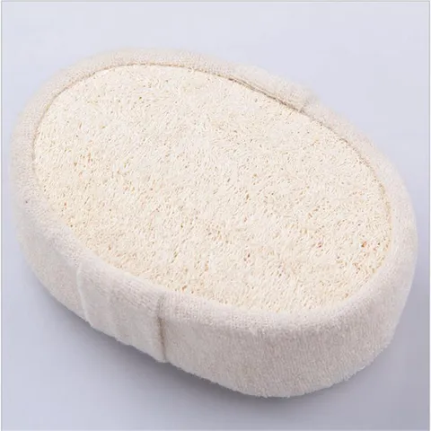 Natural Loofah Exfoliating Bath Sponge Scrub Pad Body Scrubber For Shower Daily Cleaning Skin Care Spa