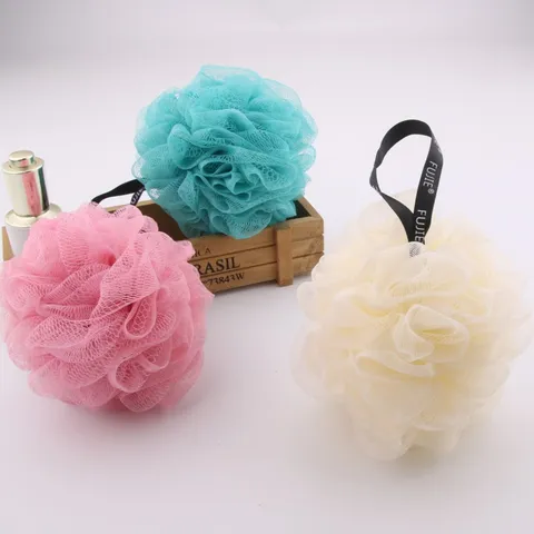 Noordelijke Stijl Grote Badspons Zachte PE Mesh Badspons Dagelijkse Douche Lichaam Scrubber Reinigingstool Voor Vrouwen Mannen
