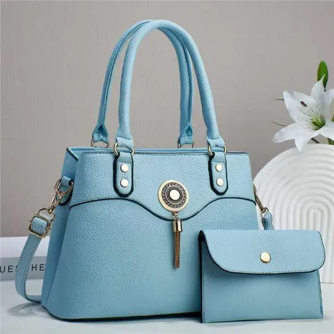 Donna Moda Pelle PU Borsa a Tracolla Tote Borsa a Mano Colore Macaron Borsa Messenger Madre e Figlio Borsa Casual