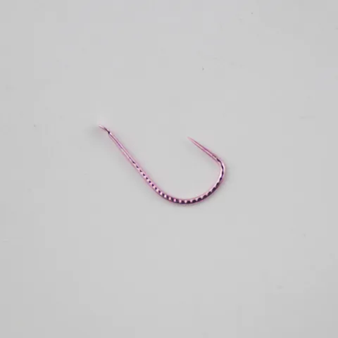 Ami da Pesca Senza Ardiglione in Acciaio Legato ad Alto Carbonio Rosa Shinkanto per Carpe e Carassi
