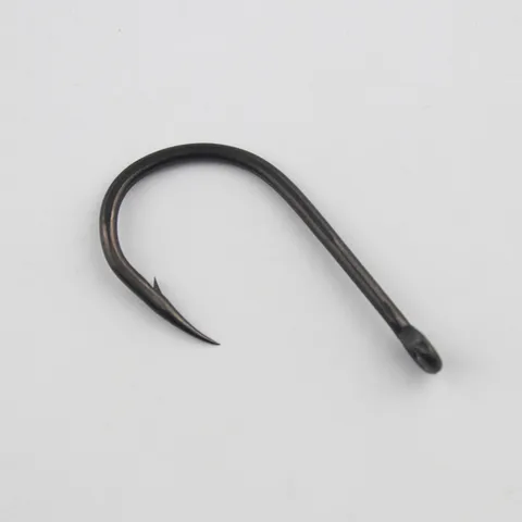 Heavy Duty Carbon Steel Ringed Fishing Hooks Teflon Coated Offset Hook For Saltwater Big Game Fishing Tackle