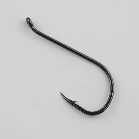 High Carbon Steel Octopus Fishing Hooks Barbed Offset Circle Hooks With Ringed Eye Saltwater Sea Fishing Tackle