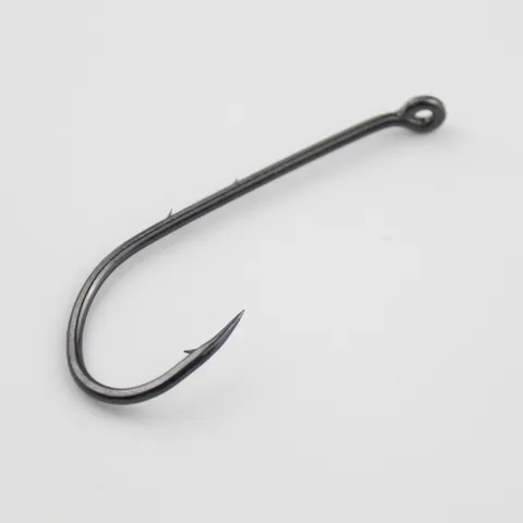 High Carbon Steel Fishing Hooks Offset Circle Barbed Saltwater Freshwater Fishing Tackle