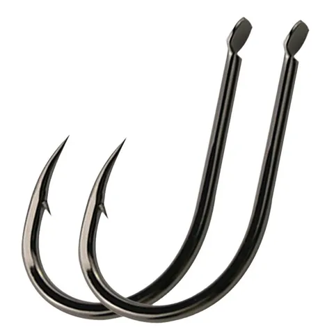 Carbon Steel Barbed Chinu Fishing Hooks Saltwater Freshwater Fishing Tackle Angled Mouth Fish Hook