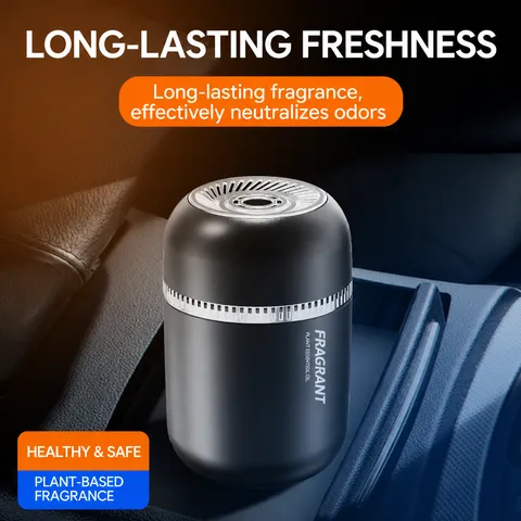 Car Aromatherapy Solid Perfume Long Lasting Fresh Air Fragrance Cylinder Car Interior Ornament Men Air Freshener