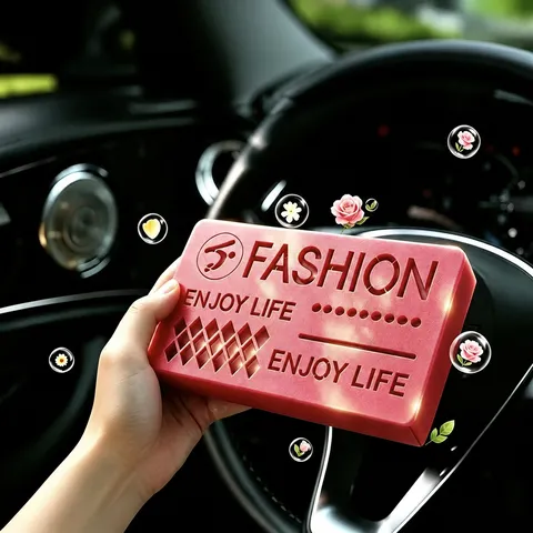 Car Solid Air Freshener Long Lasting Deodorant Aromatherapy Perfume Box Car Interior Fragrance Decor Accessories