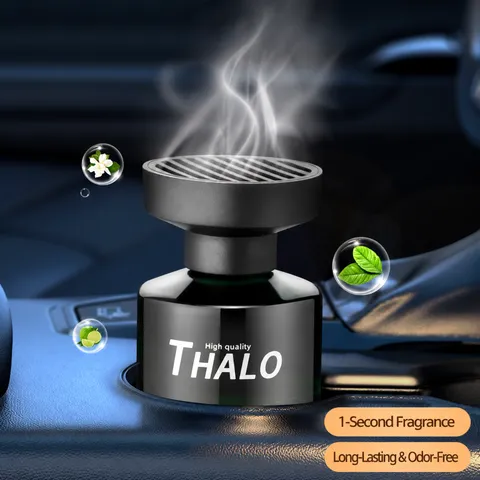 Glass Bottle Car Air Freshener Long Lasting Plant Extract Fragrance Car Interior Perfume Diffuser Aromatherapy Bottle