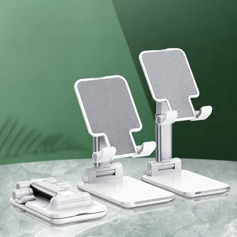 Desktop Handyhalter Klappbar Verstellbar Tischhalter Universell Tragbar Handyhalterung Für Smartphone Und Tablet